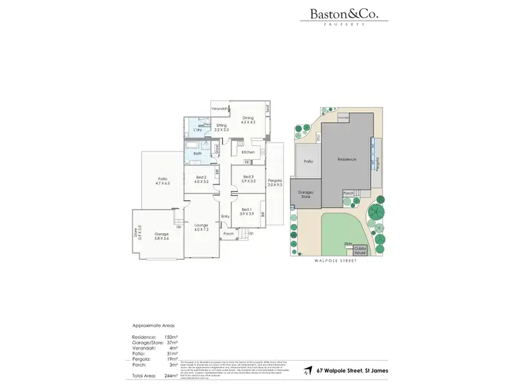Floorplan of Homely house listing, 67 Walpole Street, St James WA 6102