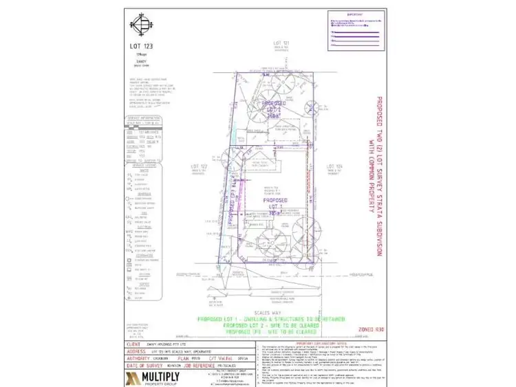 Floorplan of Homely land listing, 7 Scales Way, Spearwood WA 6163