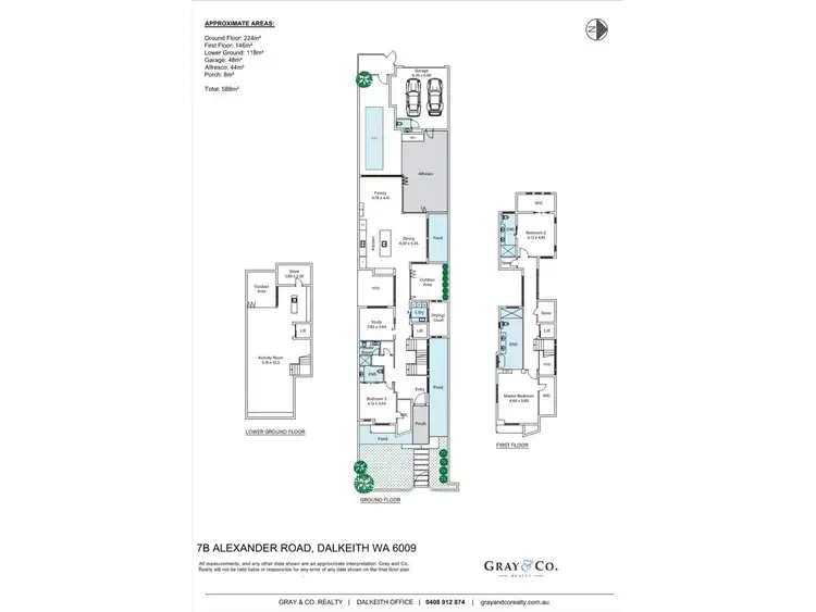 Floorplan of Homely house listing, 7B Alexander Road, Dalkeith WA 6009