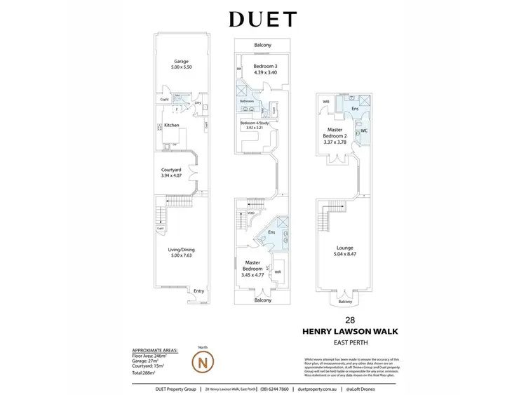 Floorplan of Homely house listing, 28 Henry Lawson Walk, East Perth WA 6004