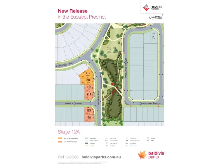 Floorplan of Homely land listing, Lot 213, Lochern Road, Baldivis WA 6171