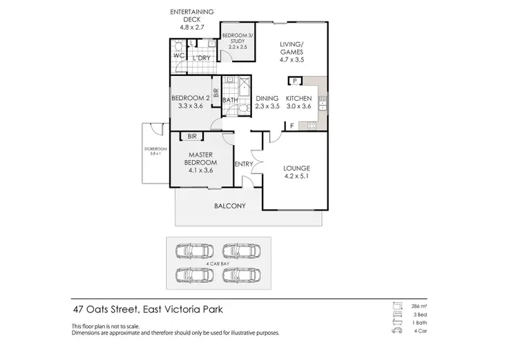 Floorplan of Homely house listing, 47 Oats Street, East Victoria Park WA 6101