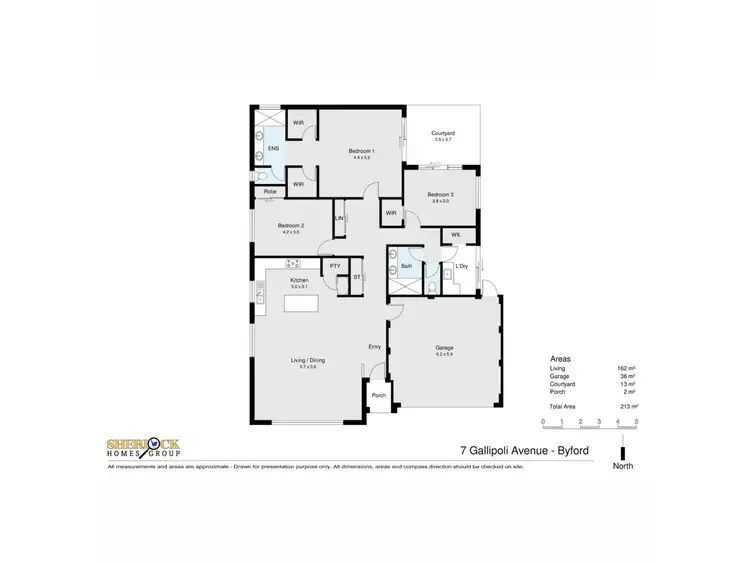 Floorplan of Homely house listing, 7 Gallipoli Avenue, Byford WA 6122