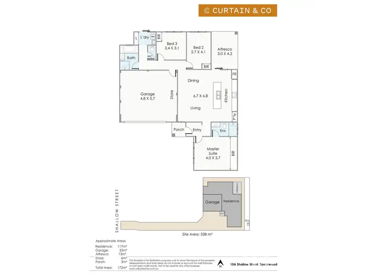 Floorplan of Homely house listing, 10A Shallow Street, Spearwood WA 6163