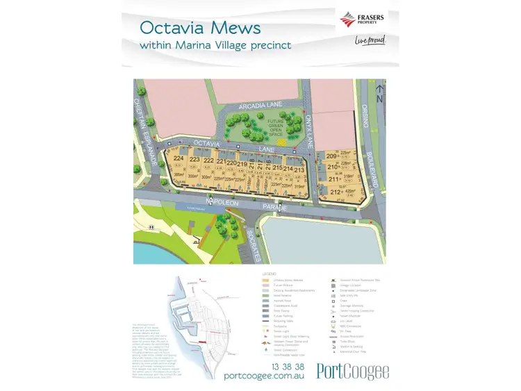 Floorplan of Homely land listing, Lot 217, Octavia Mews, North Coogee WA 6163