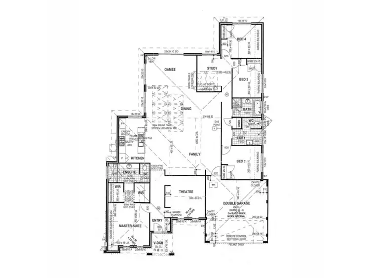 Floorplan of Homely house listing, 1 Zenith Turn, Baldivis WA 6171
