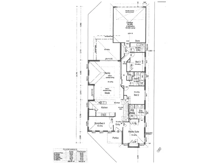 Floorplan of Homely house listing, 22 Anguilla Gardens, Iluka WA 6028