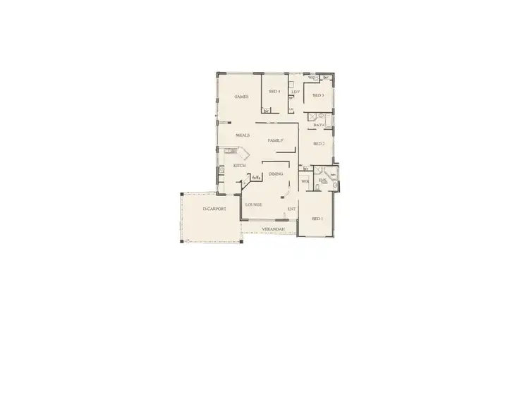 Floorplan of Homely house listing, 16 Hillview Close, Serpentine WA 6125