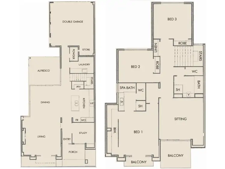 Floorplan of Homely house listing, 22 Vivaldi Drive, Mandurah WA 6210