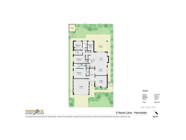 Floorplan of Homely house listing, 5 Ascot Lane, Harrisdale WA 6112