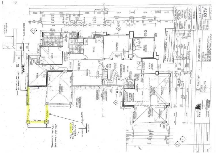 Floorplan of Homely house listing, 2 Discovery Circuit, Iluka WA 6028