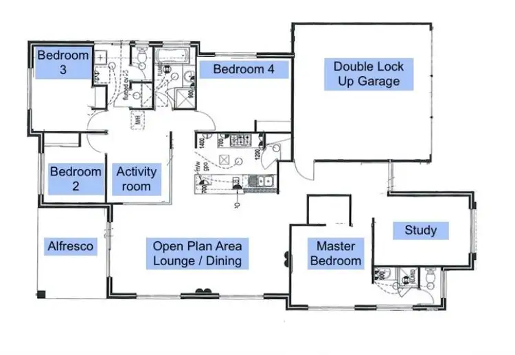 Floorplan of Homely house listing, 37 Welford Promenade, Southern River WA 6110