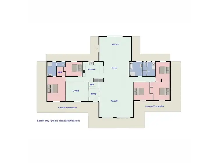 Floorplan of Homely house listing, 112 Oaklands Place, Dumbarton WA 6566