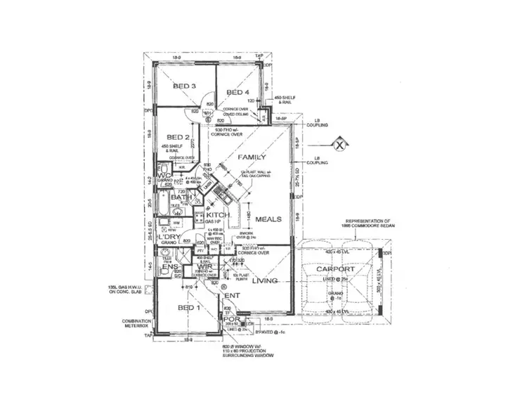 Floorplan of Homely house listing, 7 Sarah Ann Crescent, Warnbro WA 6169