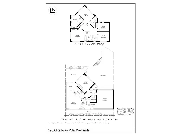 Floorplan of Homely house listing, 193A Railway Parade, Maylands WA 6051