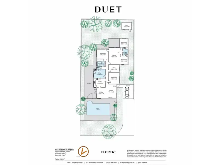 Floorplan of Homely house listing, 28 Dunblane Road, Floreat WA 6014