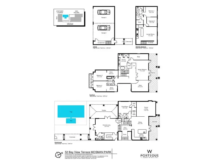 Floorplan of Homely house listing, 52 Bay View Terrace, Mosman Park WA 6012