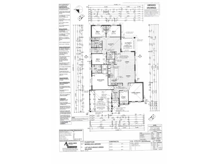 Floorplan of Homely house listing, 35 Furioso Green, Baldivis WA 6171