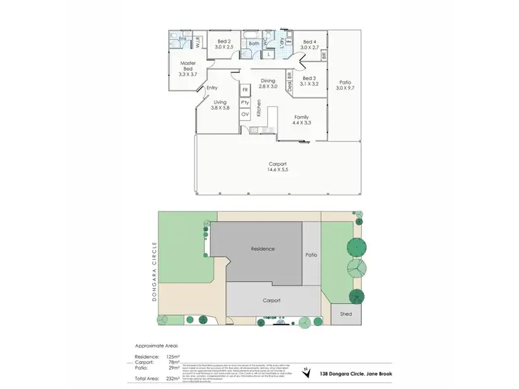 Floorplan of Homely house listing, 138 Dongara Circle, Jane Brook WA 6056