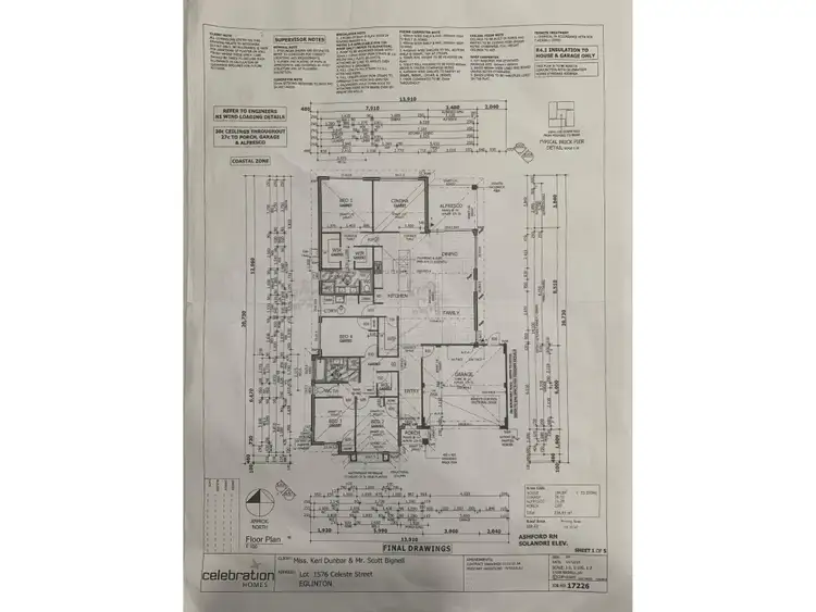 Floorplan of Homely house listing, 158 Celeste Street, Eglinton WA 6034