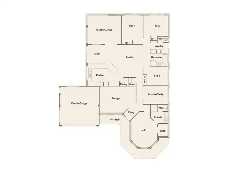 Floorplan of Homely house listing, 2 Nymans Court, Erskine WA 6210