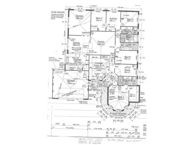 Floorplan of Homely house listing, 25 Concord Terrace, Atwell WA 6164