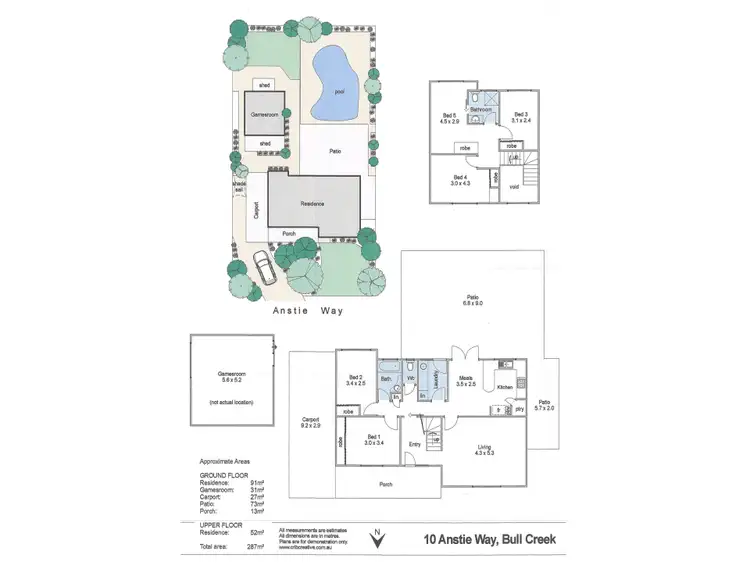 Floorplan of Homely house listing, 10 Anstie Way, Bull Creek WA 6149