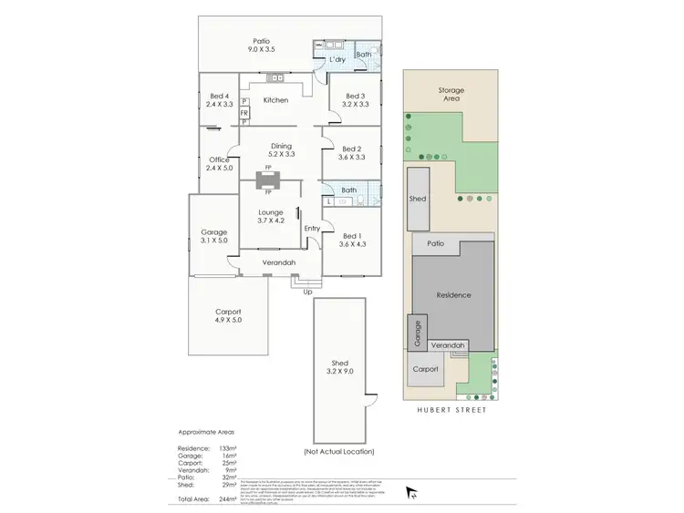 Floorplan of Homely house listing, Address available on request