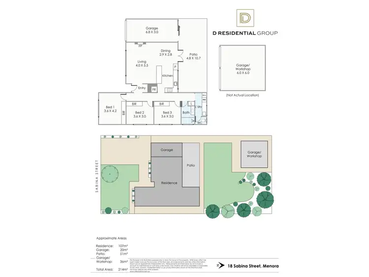 Floorplan of Homely house listing, 18 Sabina Street, Menora WA 6050