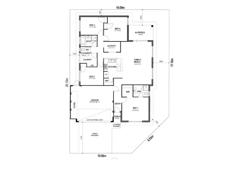 Floorplan of Homely house listing, 29A Harris Street, Carlisle WA 6101
