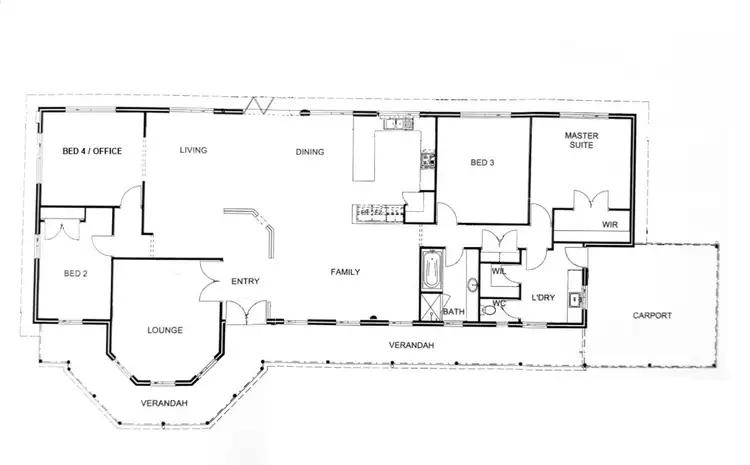 Floorplan of Homely house listing, 5 Kookaburra Close, Myalup WA 6220