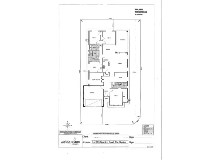 Floorplan of Homely house listing, 4 Dearden Road, Byford WA 6122