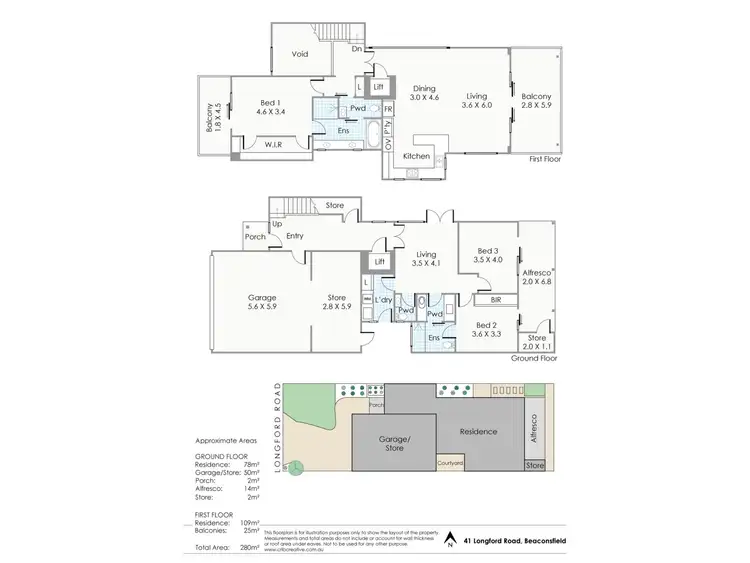 Floorplan of Homely house listing, 41 Longford Road, Beaconsfield WA 6162