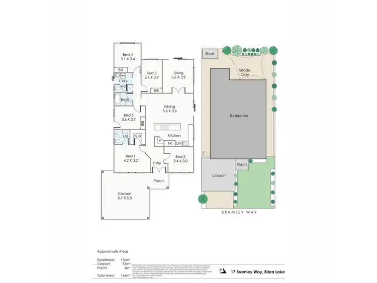 Floorplan of Homely house listing, 17 Bramley Way, Bibra Lake WA 6163