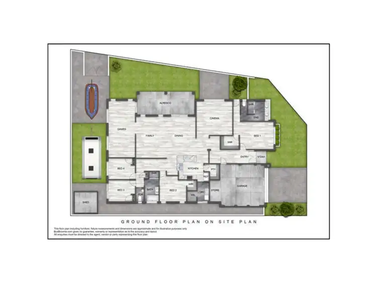Floorplan of Homely house listing, 2 Darby Way, Byford WA 6122