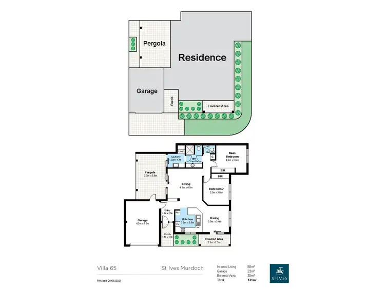 Floorplan of Homely retirement listing, 65/22 Windelya Road, Murdoch WA 6150