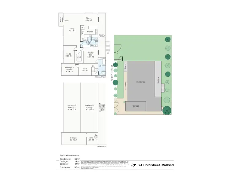 Floorplan of Homely house listing, 2A Flora Street, Midland WA 6056