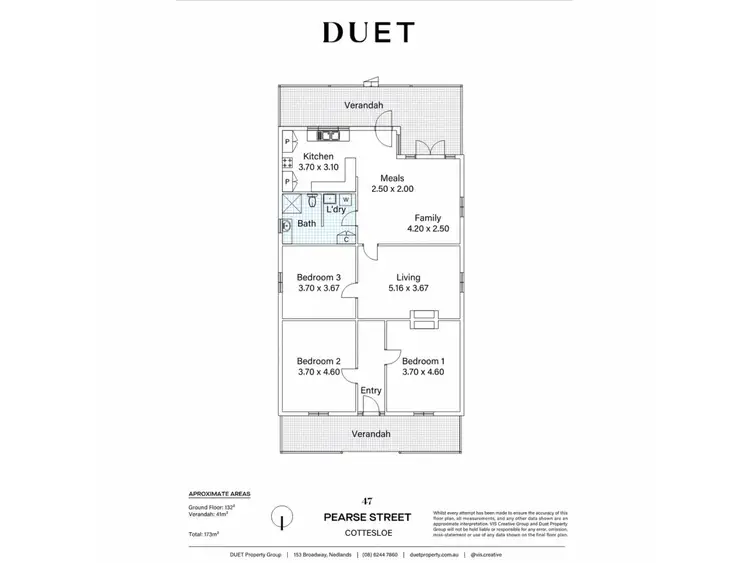 Floorplan of Homely house listing, 47 Pearse Street, Cottesloe WA 6011