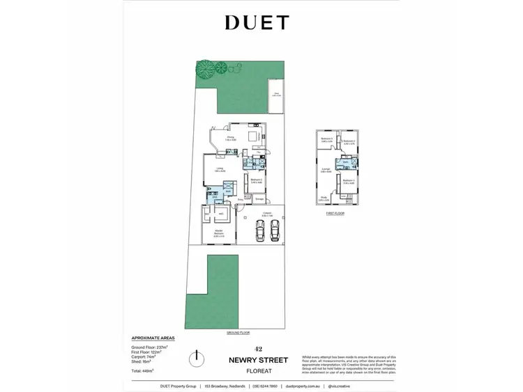Floorplan of Homely house listing, 42 Newry Street, Floreat WA 6014