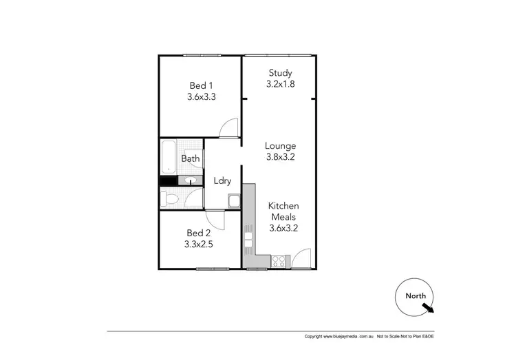 Floorplan of Homely apartment listing, 32/27 St Leonards Street, Mosman Park WA 6012
