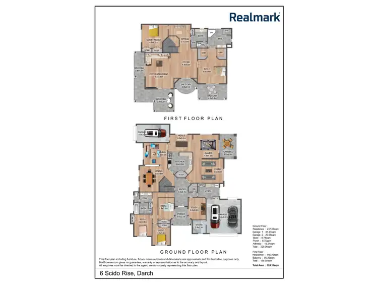 Floorplan of Homely house listing, 6 Scido Rise, Darch WA 6065