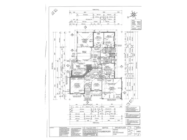 Floorplan of Homely house listing, 46 Delgado Parade, Iluka WA 6028