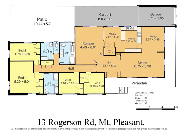 Floorplan of Homely house listing, 13 Rogerson Road, Mount Pleasant WA 6153