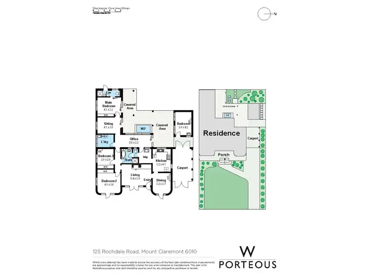 Floorplan of Homely house listing, 125 Rochdale Road, Mount Claremont WA 6010