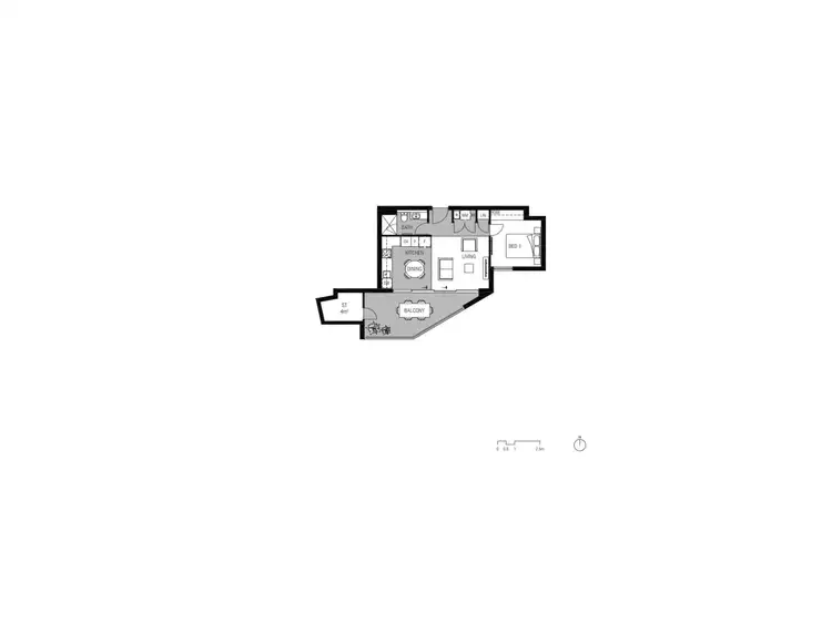 Floorplan of Homely apartment listing, 105/150 Broadway, Crawley WA 6009