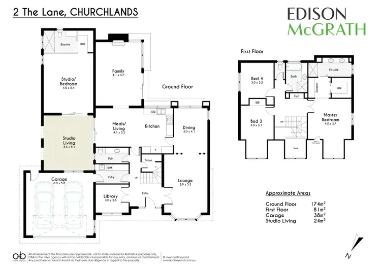 Floorplan of Homely house listing, 2 The Lane, Churchlands WA 6018