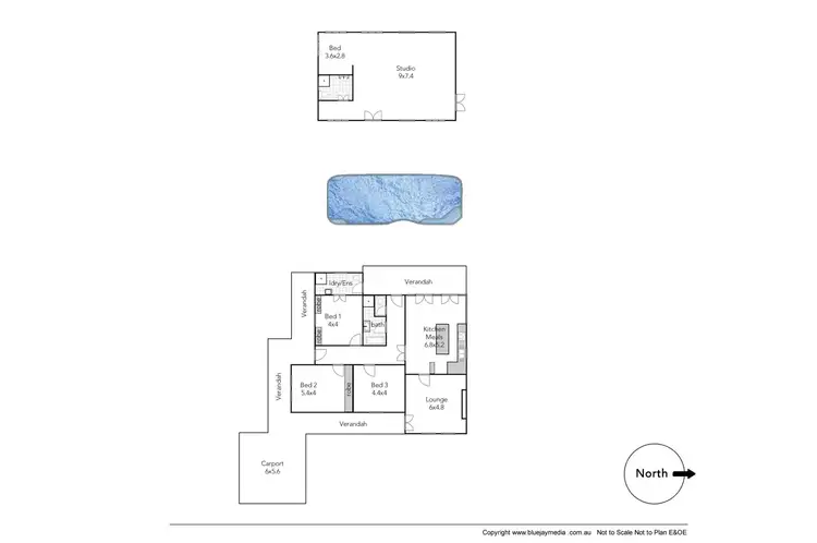 Floorplan of Homely house listing, 27 Chamberlain Street, O'connor WA 6163