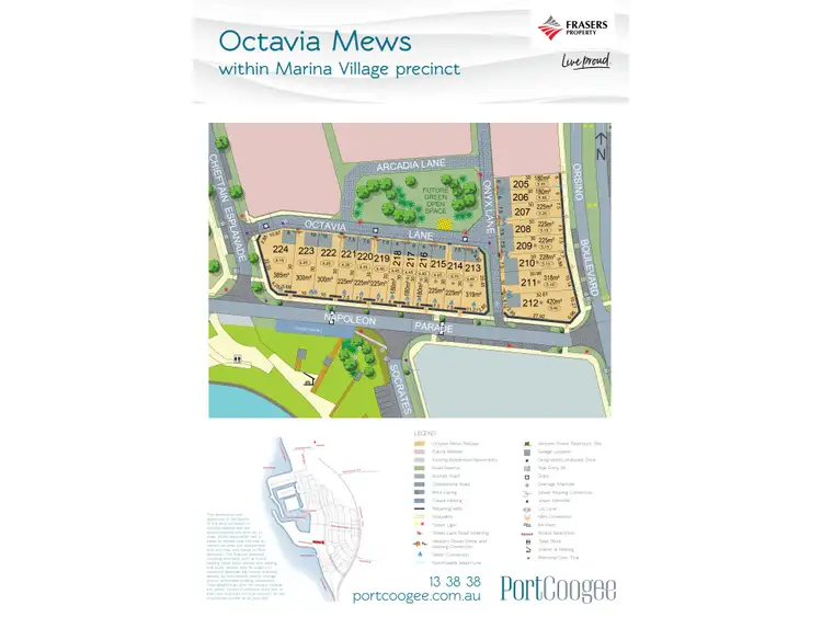 Floorplan of Homely land listing, Lot 207, Octavia Mews, North Coogee WA 6163