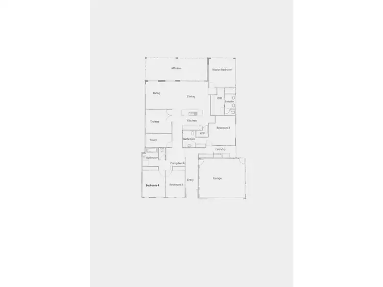 Floorplan of Homely house listing, 10 Glyde Way, South Yunderup WA 6208