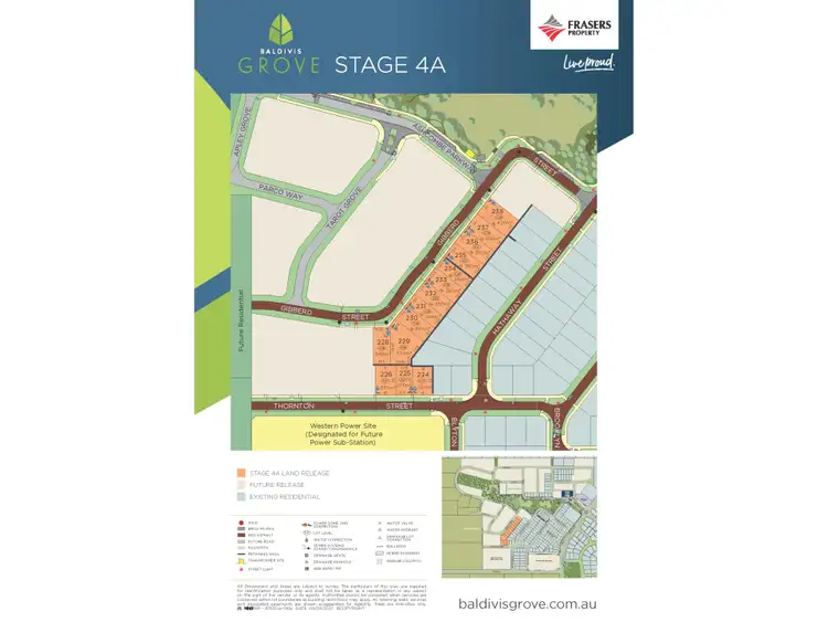 Floorplan of Homely land listing, Lot 229, Stage 4A Gibberd Street, Baldivis WA 6171